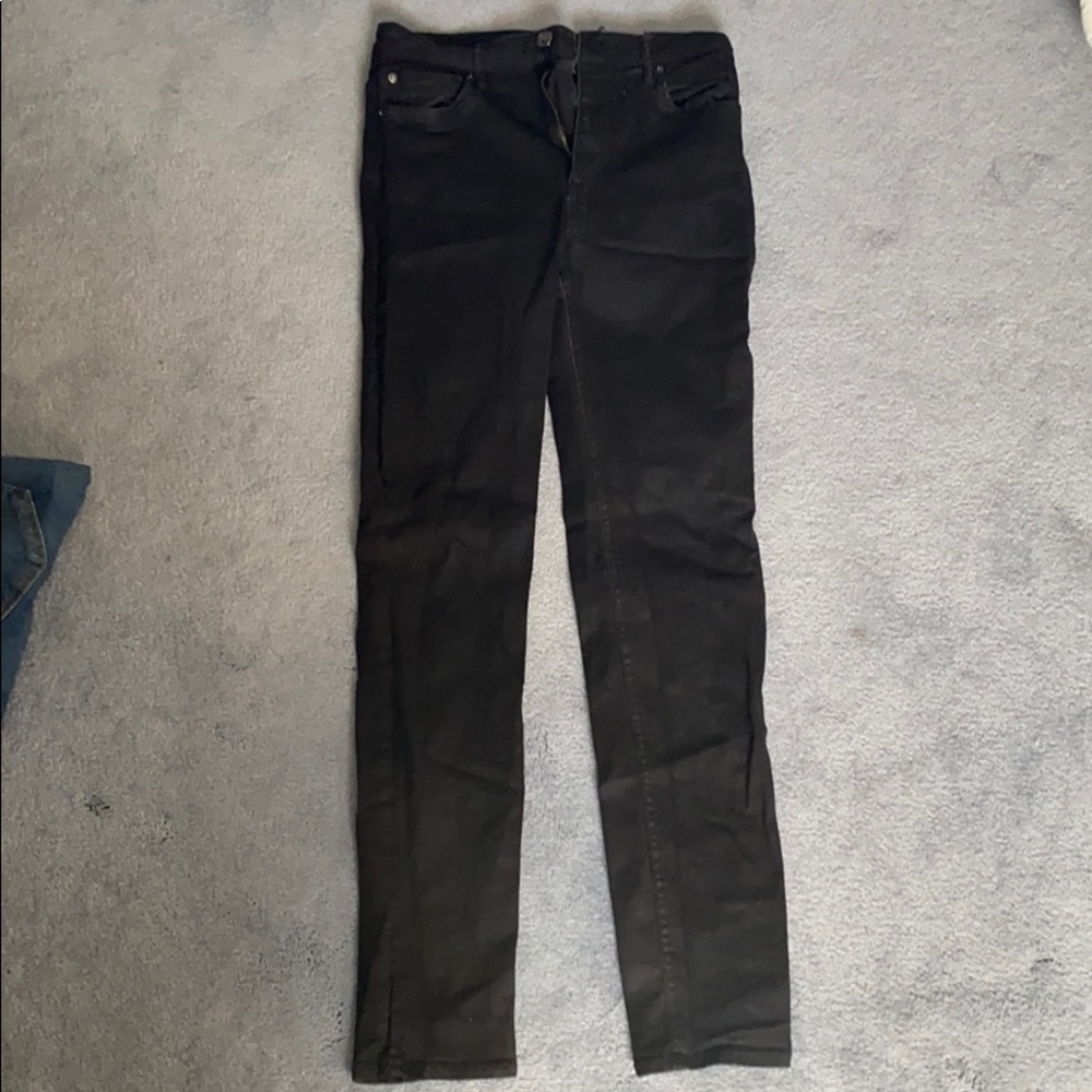 H&M high rise jeans